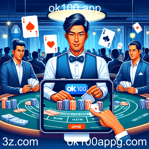 Explore a Emoção do Cassino Ao Vivo no ok100.app